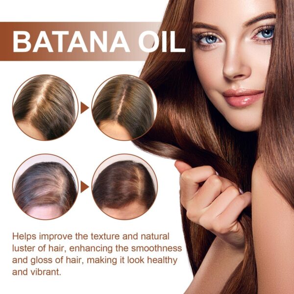 Batana Oil From Honduras - Get Fuller, Thicker, Healthier Hair - Great Gifts For Women  Men Conditioner Haircare Silky - Hair Nutrition - Image 5