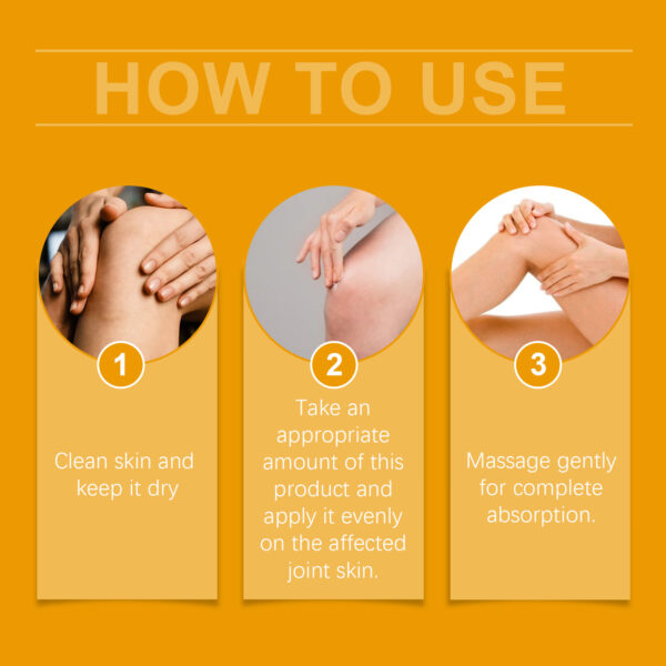 Massage Relieve Joint Discomfort Care Cream - Image 3