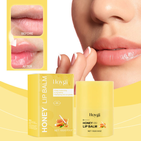 Hoygi Honey Nourishing Lip Balm Deeply Nourishes, Softens Lip Skin, Fades Lip Lines, And Prevents Chapped Lip Balm - Image 7
