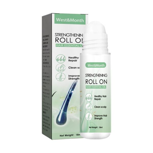 West&Month Hair Roller Balls Scalp Massage Moisturizing Hair Roots Thickening Hair Hair Treatment Roller Balls Essential Oil - Image 4