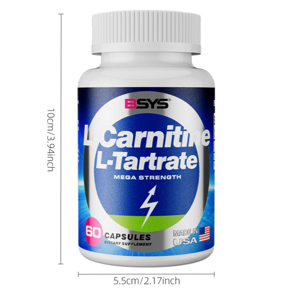 BSYS L-Carnitine L-Tartrate 60's - Image 2