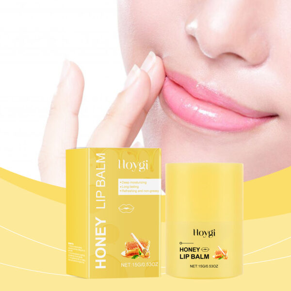 Hoygi Honey Nourishing Lip Balm Deeply Nourishes, Softens Lip Skin, Fades Lip Lines, And Prevents Chapped Lip Balm - Image 3