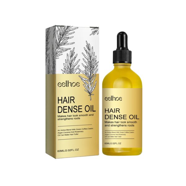 EELHOE Rosemary Hair Treatment Oil Scalp Cleansing Conditioning Volumizing Smoothing Repair Dry Frizzy Hair Conditioning Hair Treatment Oil - Image 2