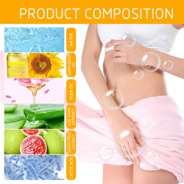 EELHOE Women's Shower Gel Body Cleansing Skin Refreshing Oil Control Moisturizing Long Lasting Fragrance Shower Gel - Image 2