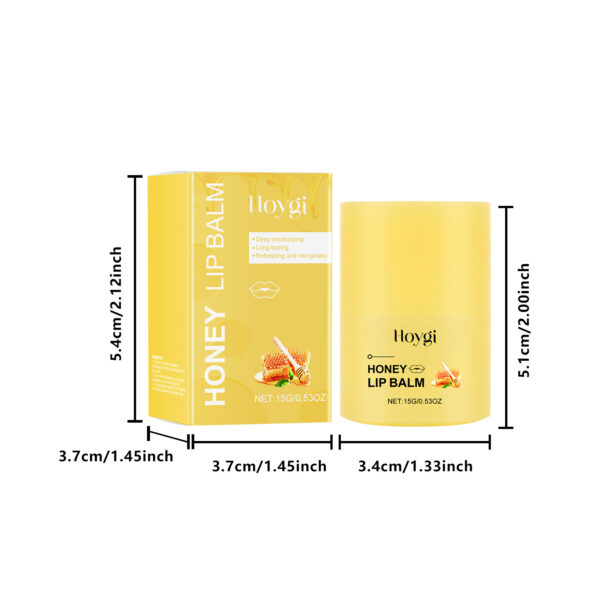 Hoygi Honey Nourishing Lip Balm Deeply Nourishes, Softens Lip Skin, Fades Lip Lines, And Prevents Chapped Lip Balm - Image 2