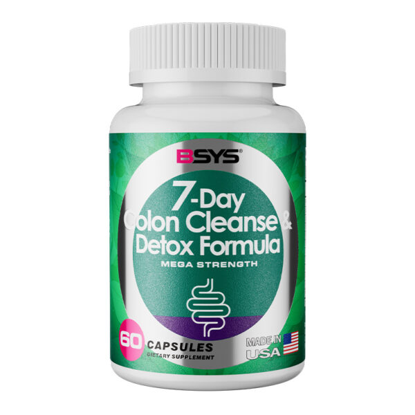 BSYS 7 Day Colon Cleanse & Detox Formula 60's - Image 3