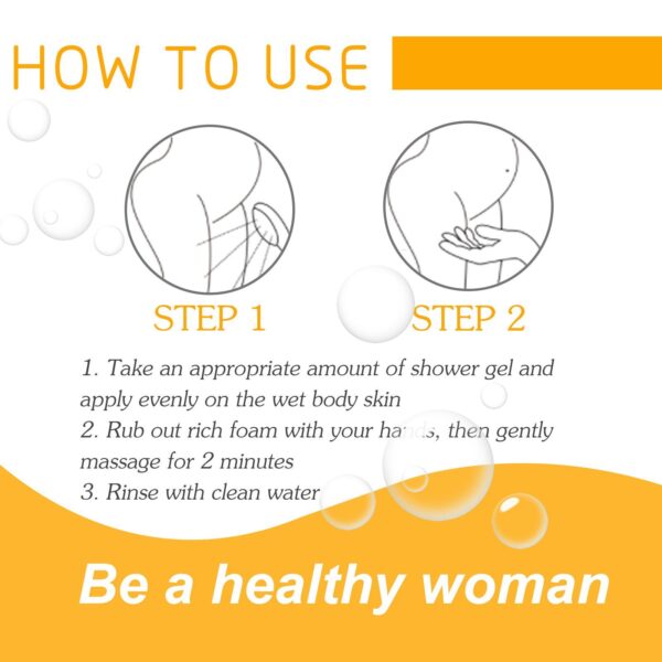 EELHOE Women's Shower Gel Body Cleansing Skin Refreshing Oil Control Moisturizing Long Lasting Fragrance Shower Gel - Image 3