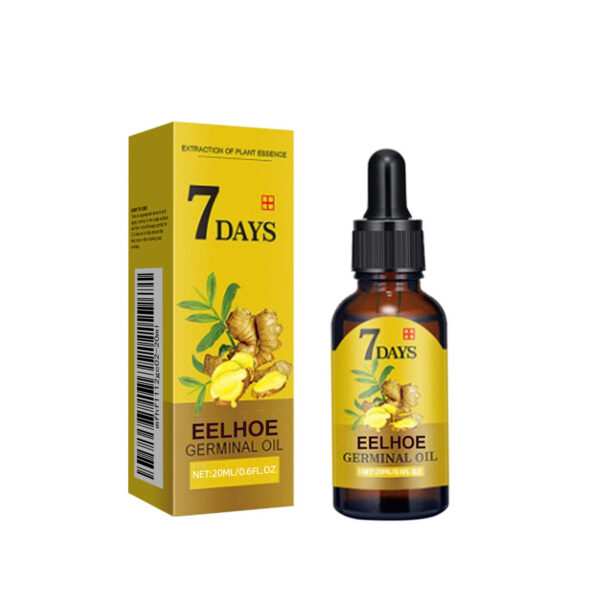 EELHOE Ginger Hair Treatment 20ml Hair Nourishing Hair Care Moisturizing Hair Care Hair Fixing And Anti-Shedding Nutrient Solution - Image 5