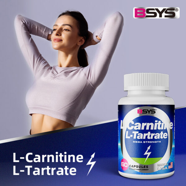 BSYS L-Carnitine L-Tartrate 60's - Image 7