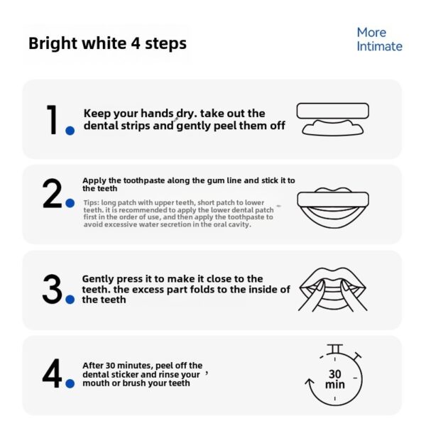 14 Pairs Of Pineapple Enzyme Tooth Strips. They Whiten And Brighten The Teeth, And Are Suitable For People Of All Ages Who Carry Out Daily Dental Care - Image 6
