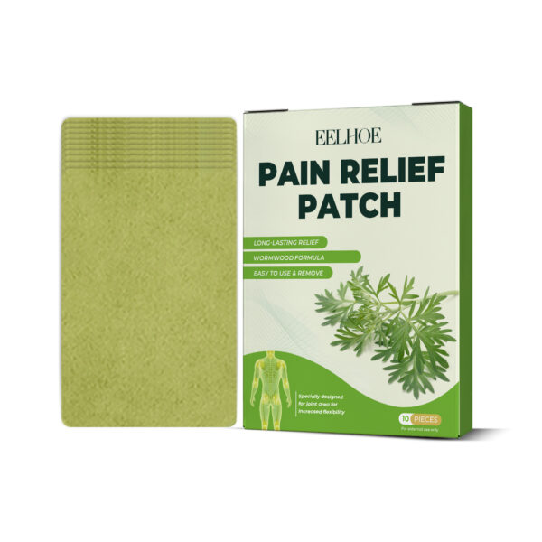 Knee Patches, 10 Count Heat Patches For Bone On Bone, Wormwood Extract Knee, Back, Neck, Shoulder - Extra Strength Muscle Joint Product With Herbal Ingredients, Warming Herbal Plaster - Image 8