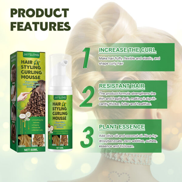 EELHOE Rosemary Hair Treatment Oil Scalp Cleansing Conditioning Volumizing Smoothing Repair Dry Frizzy Hair Conditioning Hair Treatment Oil - Image 3
