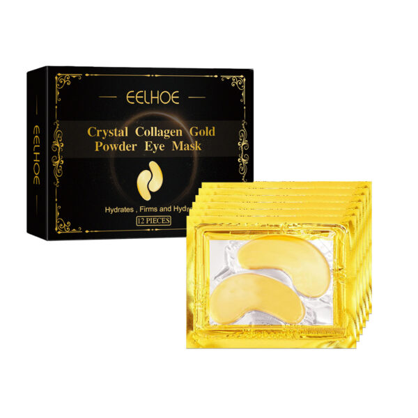 EELHOE Collagen Gold Eye Mask Moisturizing Care, Firming Eye Lines, Eye Patches, Staying Up Late, Dark Circles, Eye Bags - Image 7